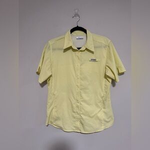 Columbia PFG Women’s Tamiami 2 Short Sleeve Outdoor Top Size Large OmniShade